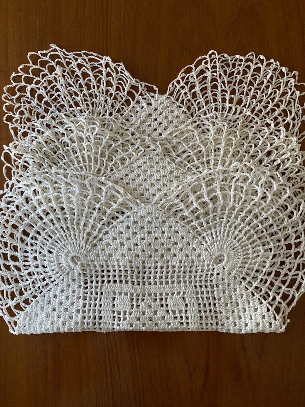 Vintage Crocheted Doilies Set of 3